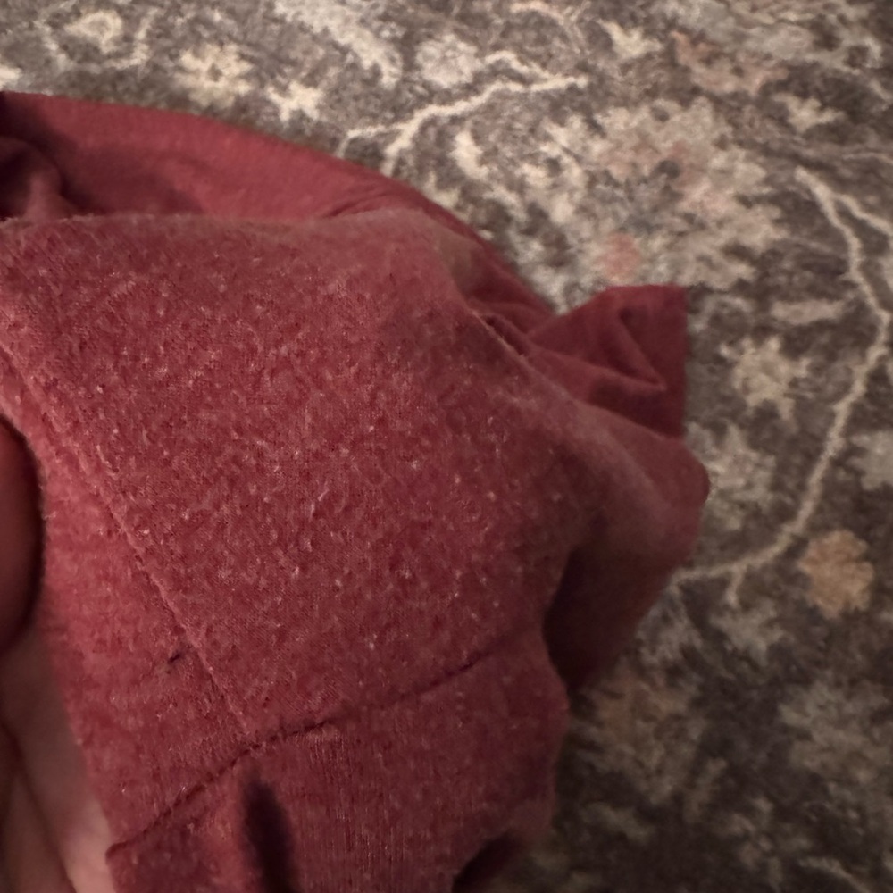 Bobeau Red Button-Front Sweater - Picture 3 of 4